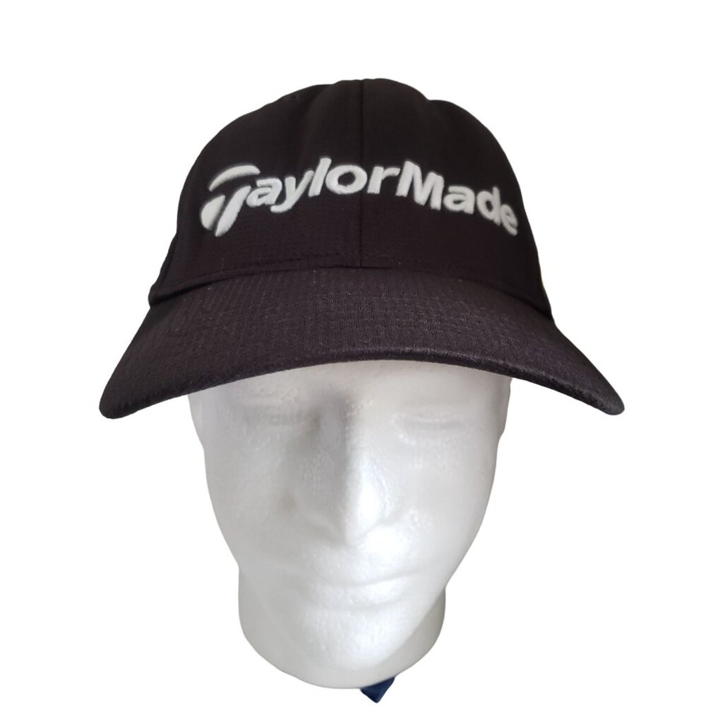 TaylorMade Burner R9 Golf Hat Black Baseball Cap Adjustable Strapback Unisex